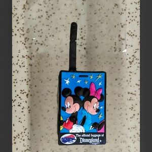 Mickey & Minnie Mouse Disneyland Resort  American Tourister Luggage Tag New